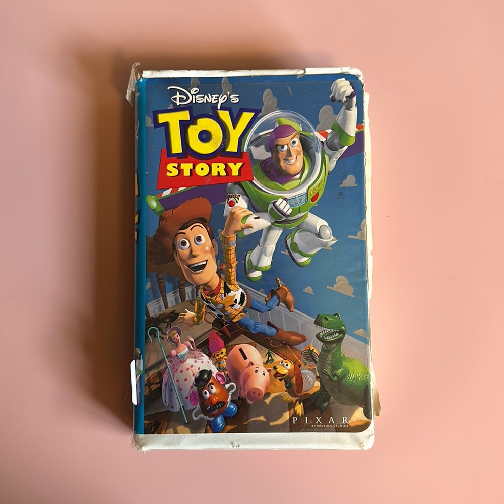 Disney Pixar Toy Story 1995 on VHS